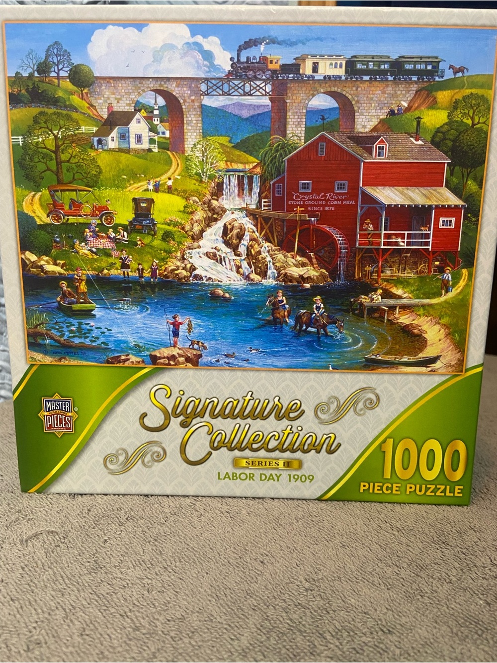 Signature Collection 1000-Piece Puzzle - Labor Day 1909 (Green)